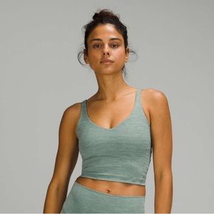Lululemon Align Tank Heathered Tidewater Teal size 8
